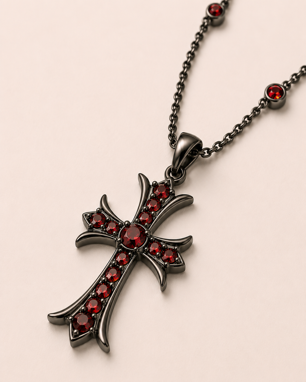 CRIMSON RELIC NECKLACE