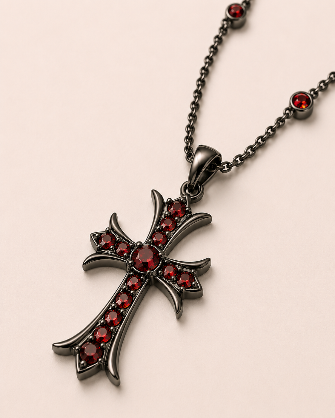 CRIMSON RELIC NECKLACE