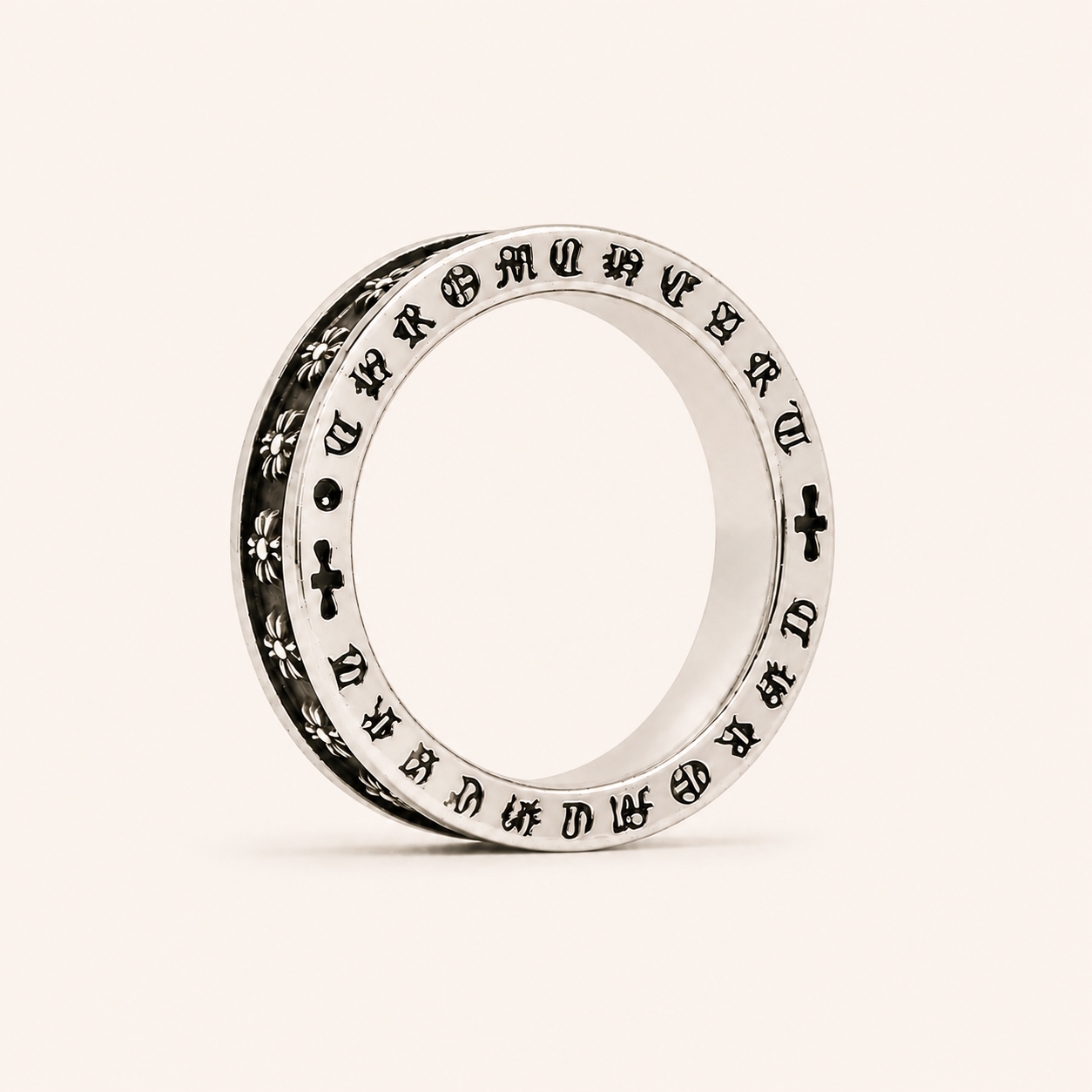 Gothic Script Ring